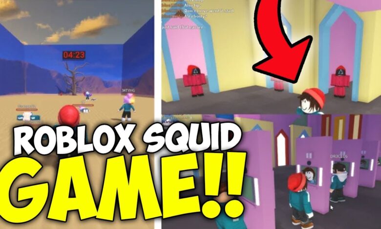 Roblox squid game